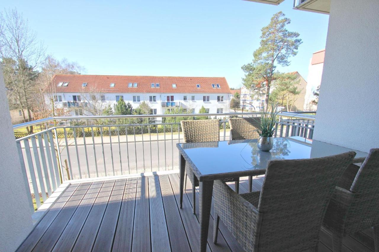 Strandnahe, Schicke Ferienwohnung Mit Balkon Direkt In Binz - Duenenresort 112 Buitenkant foto
